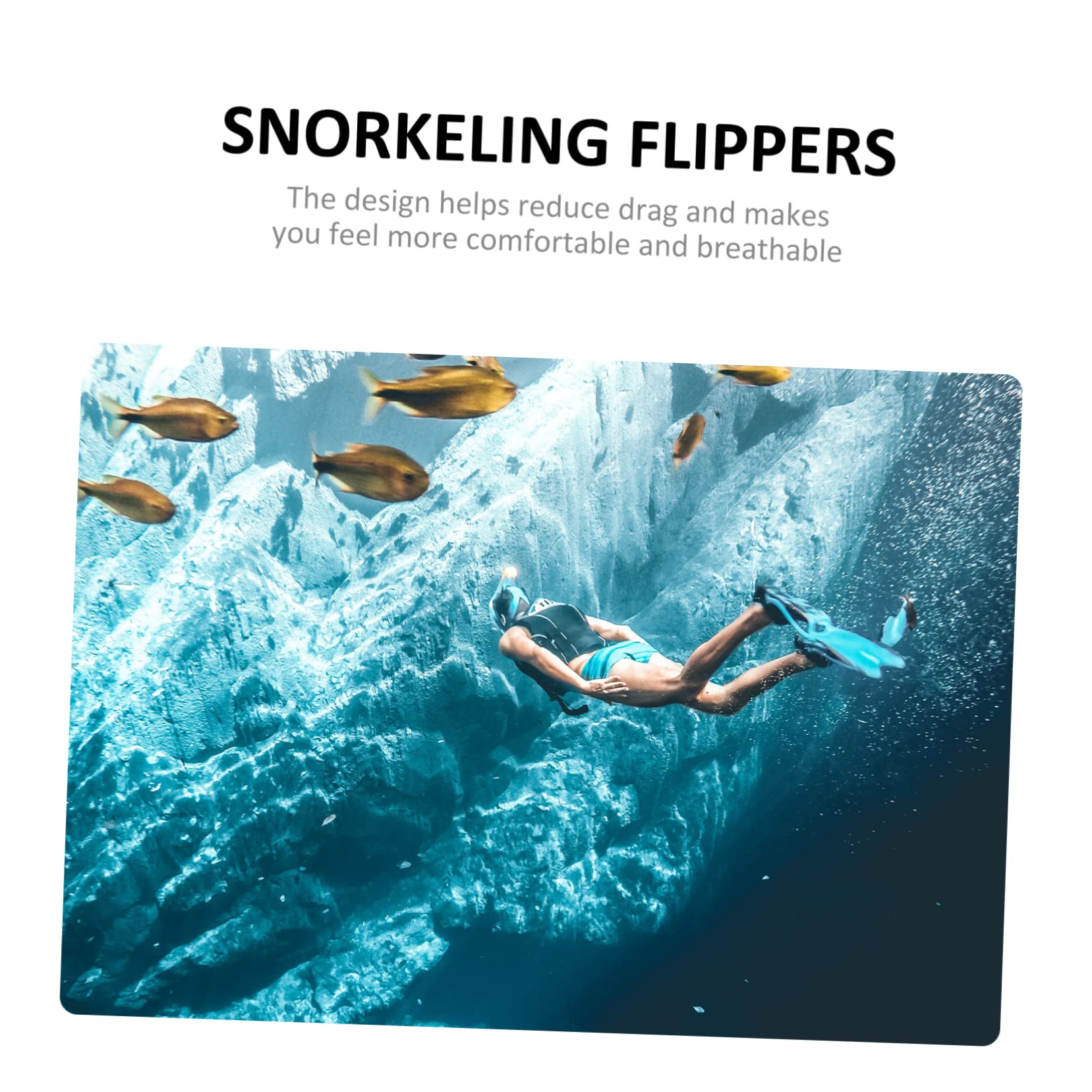 ifundom Snorkeling Regolabili per Adulti Attrezzatura Immersione e Snorkeling per Viaggi e Allenamento