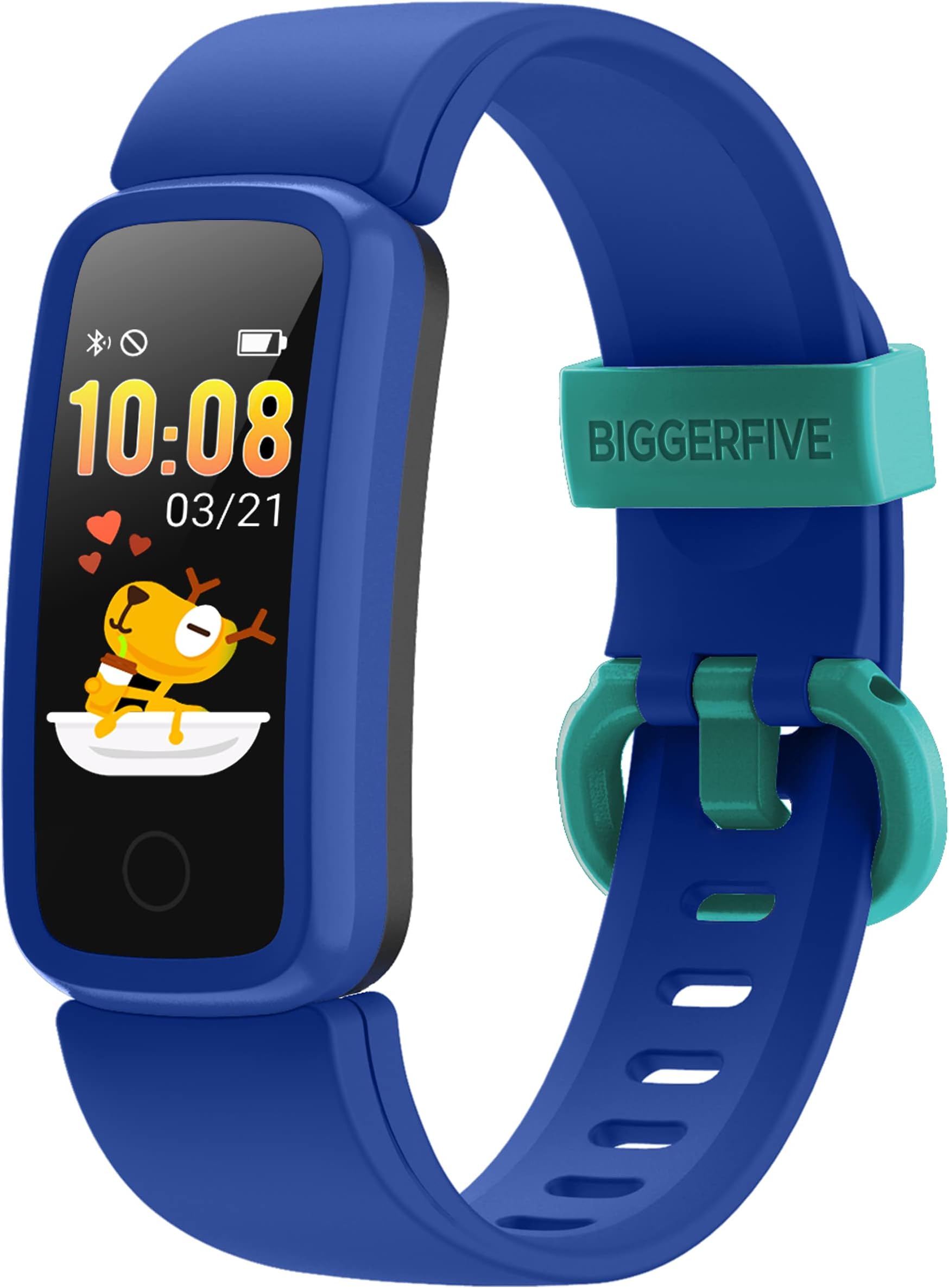 Vigor Fitness Tracker for Kids Ages 5-15, IP68 Waterproof Watch With Pedometer, Heart Rate Sleep Monitor, Calorie Step Counter