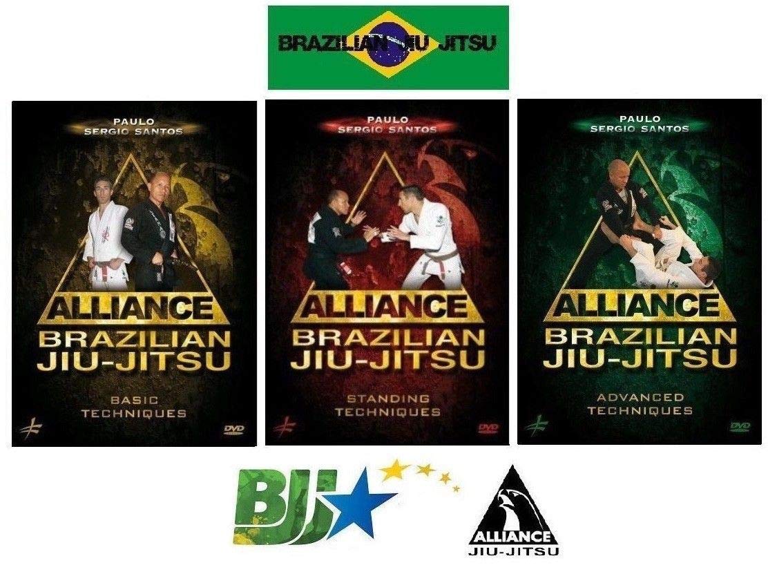 COFFRET 3 DVD Jiu-Jitsu Brésilien-Groupe Alliance