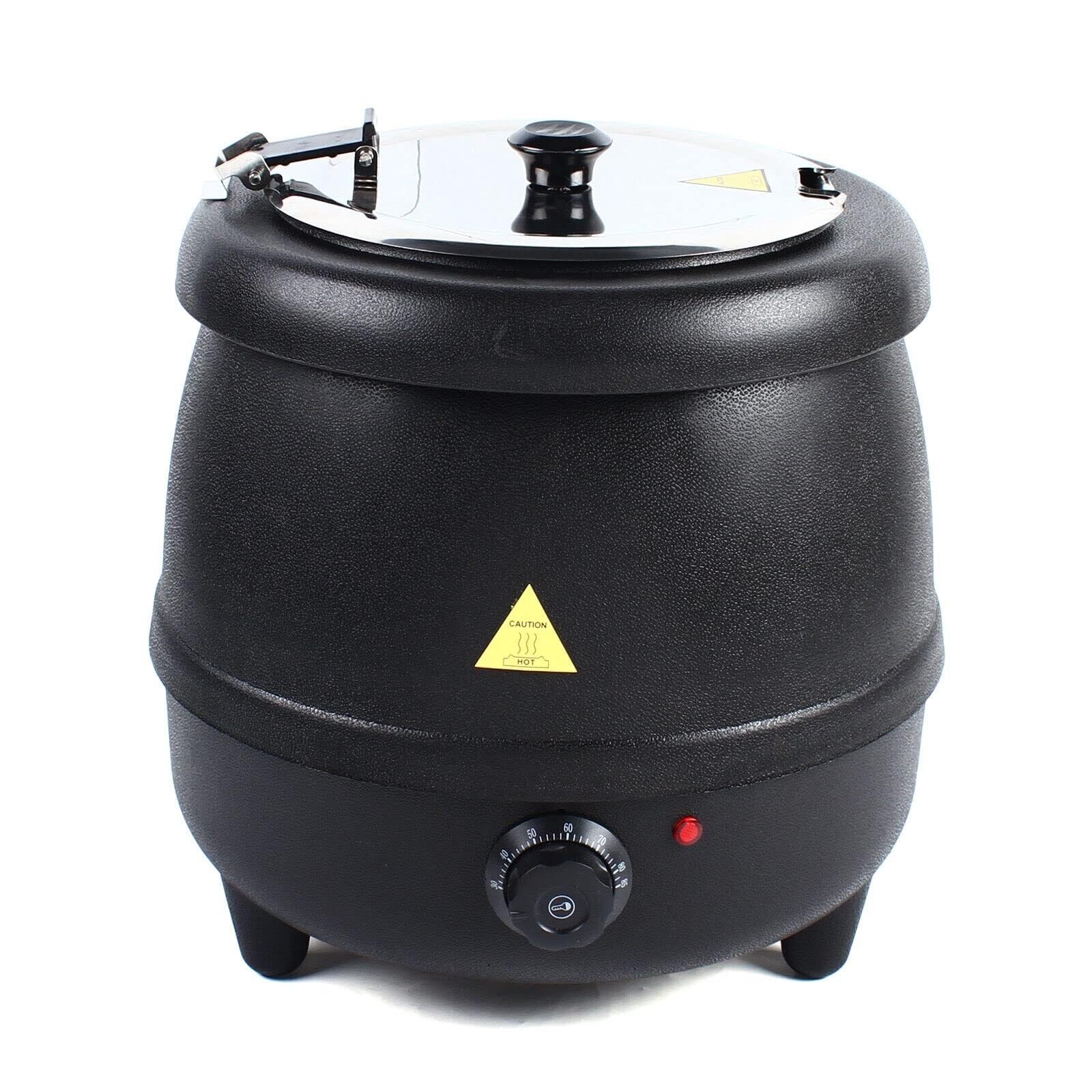 Scaldavivande Elettrico da banco da 10 Litri per ristoranti Commerciali, 400 W, per zuppe, Catering, Buffet