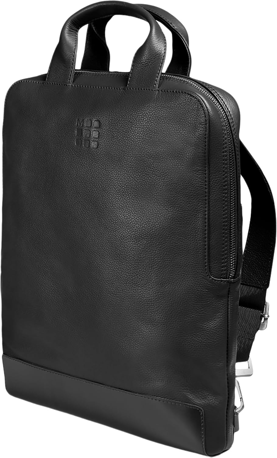Moleskine , Zaino Classic Leather Device Bag Vertical Black Unisex Adulto, Nero, Taglia unica Moleskine , Zaino Classic Leather Device Bag Vertical Black Unisex Adulto, Nero, Taglia unica