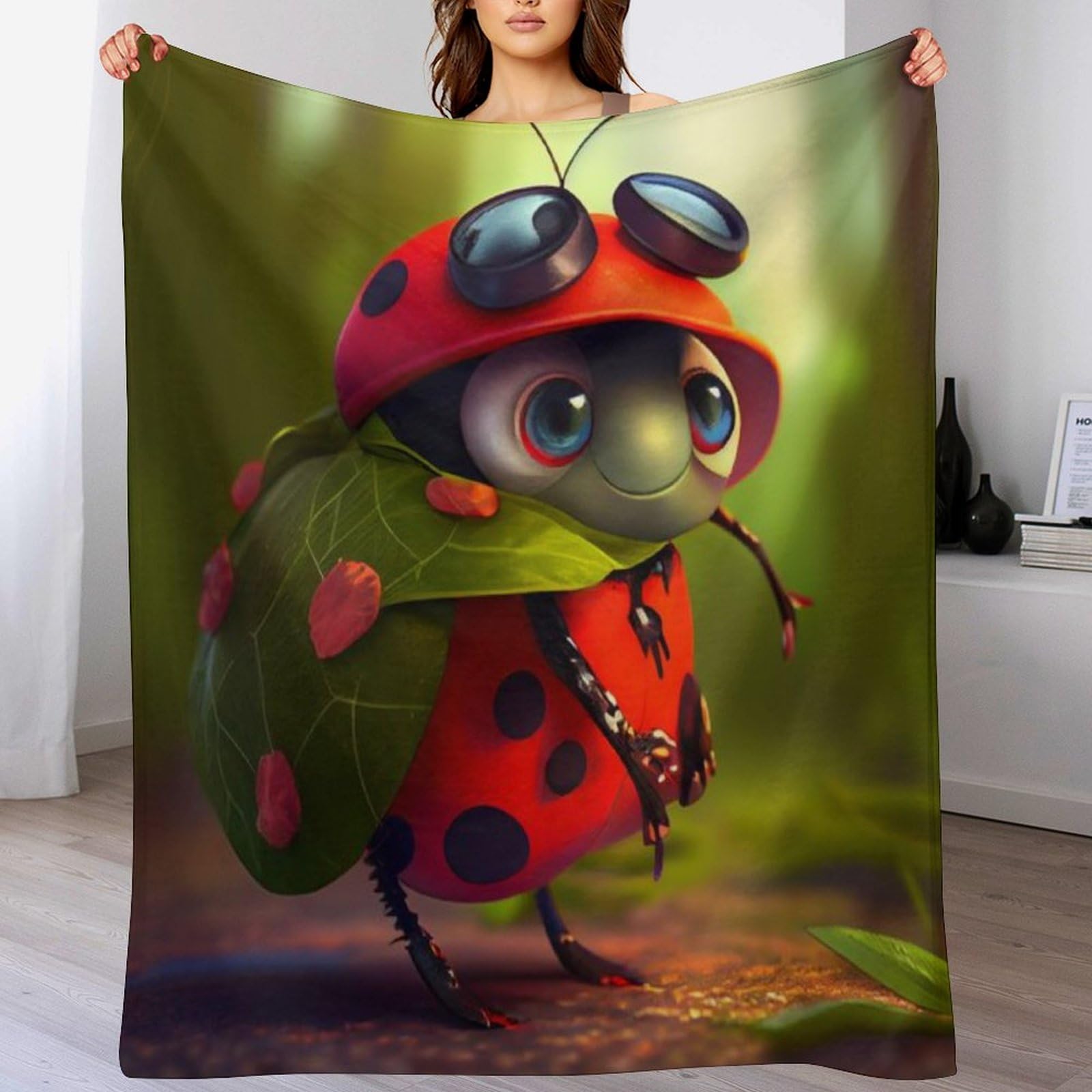 Couverture chaude en flannel contre les nuits fraîches, grand plaid confort 180×200cm