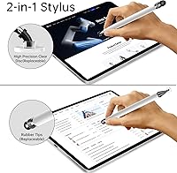 Vista 46 de Stylus (5 unidades), lápiz capacitivo 2 en 1 para pantalla táctil, alta precisión y sensibilidad, adecuado para tabletas iPhone/iPad/Android