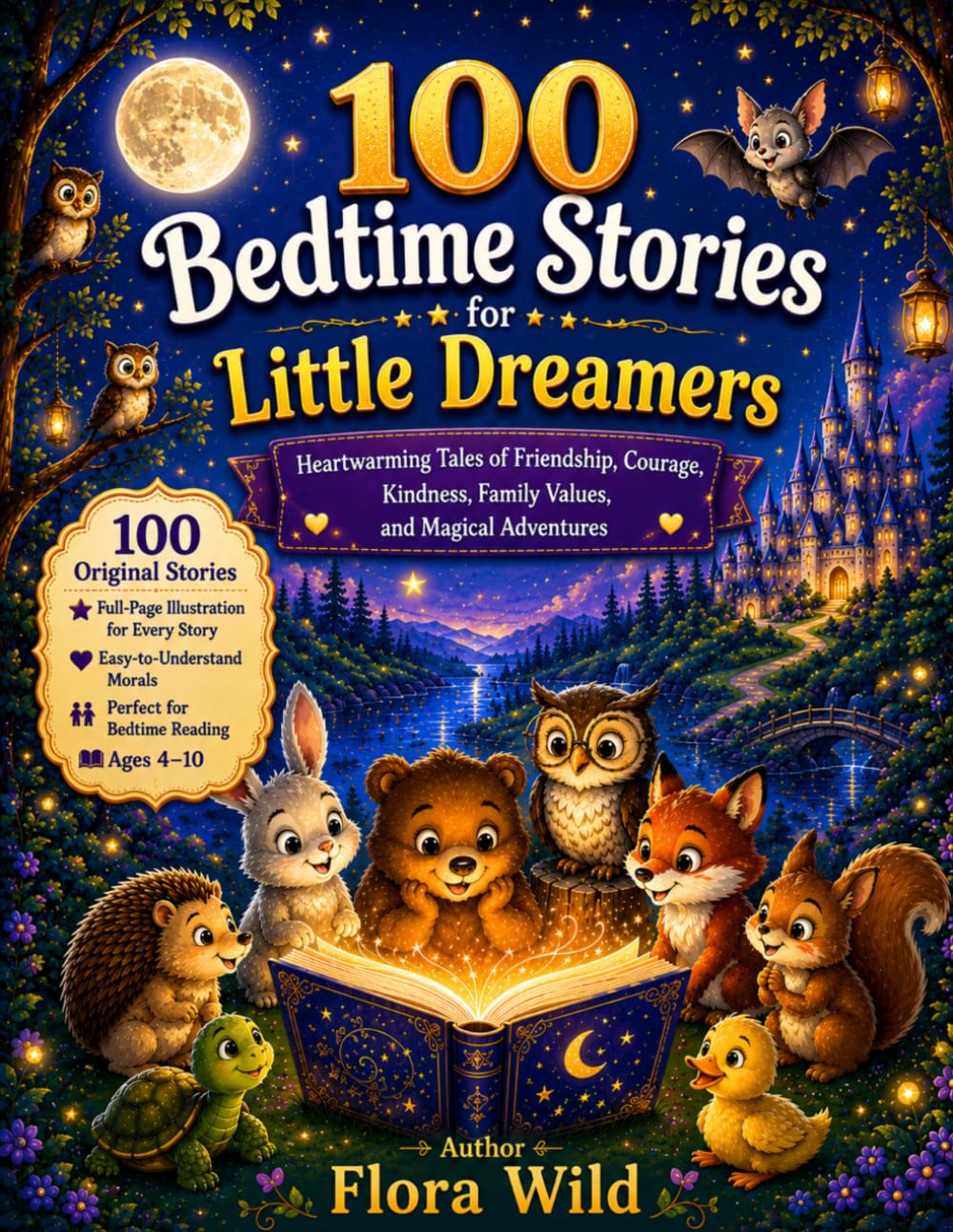 100 Bedtime Stories For Little Dreamers