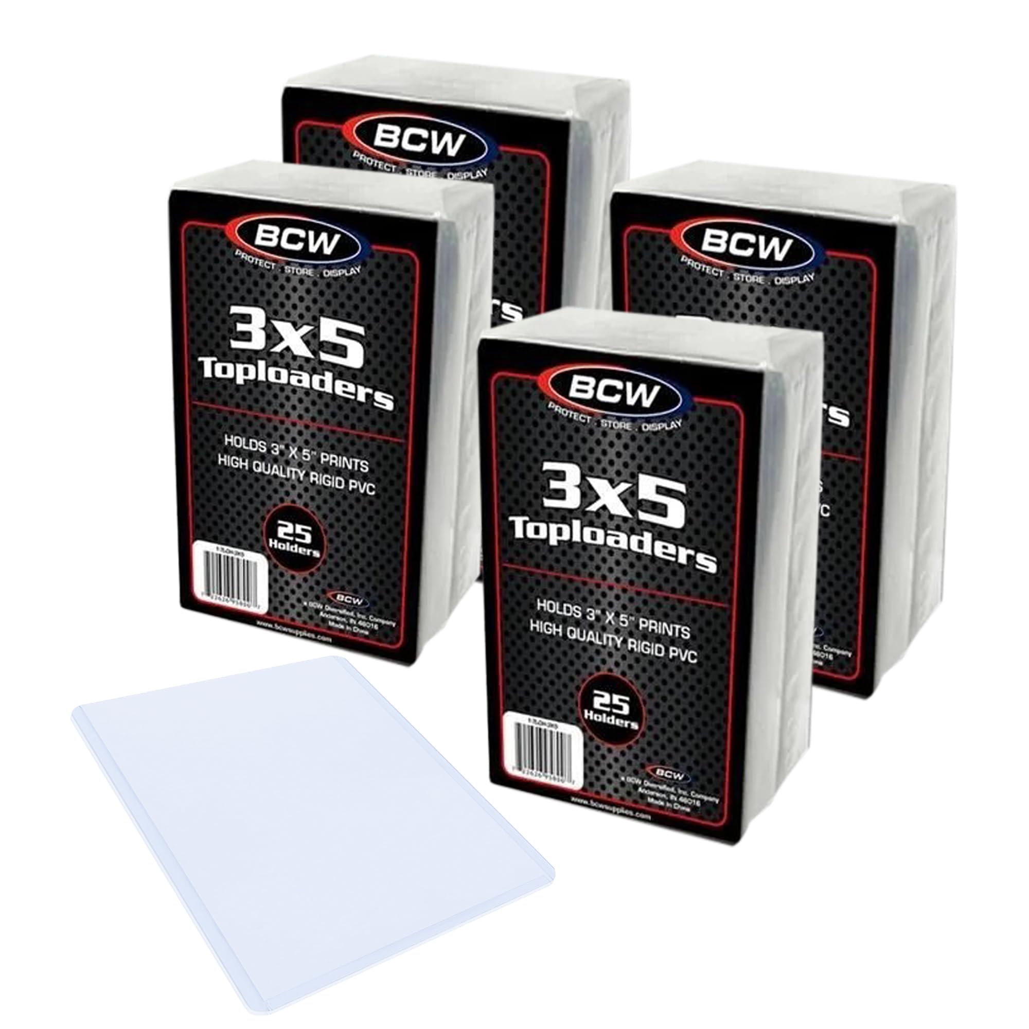 BCW Topload Card Holder 3点セット ローダー 75枚 Amazon.com: BCW Premium 3x4 Topload Card Holders – 200 Pack