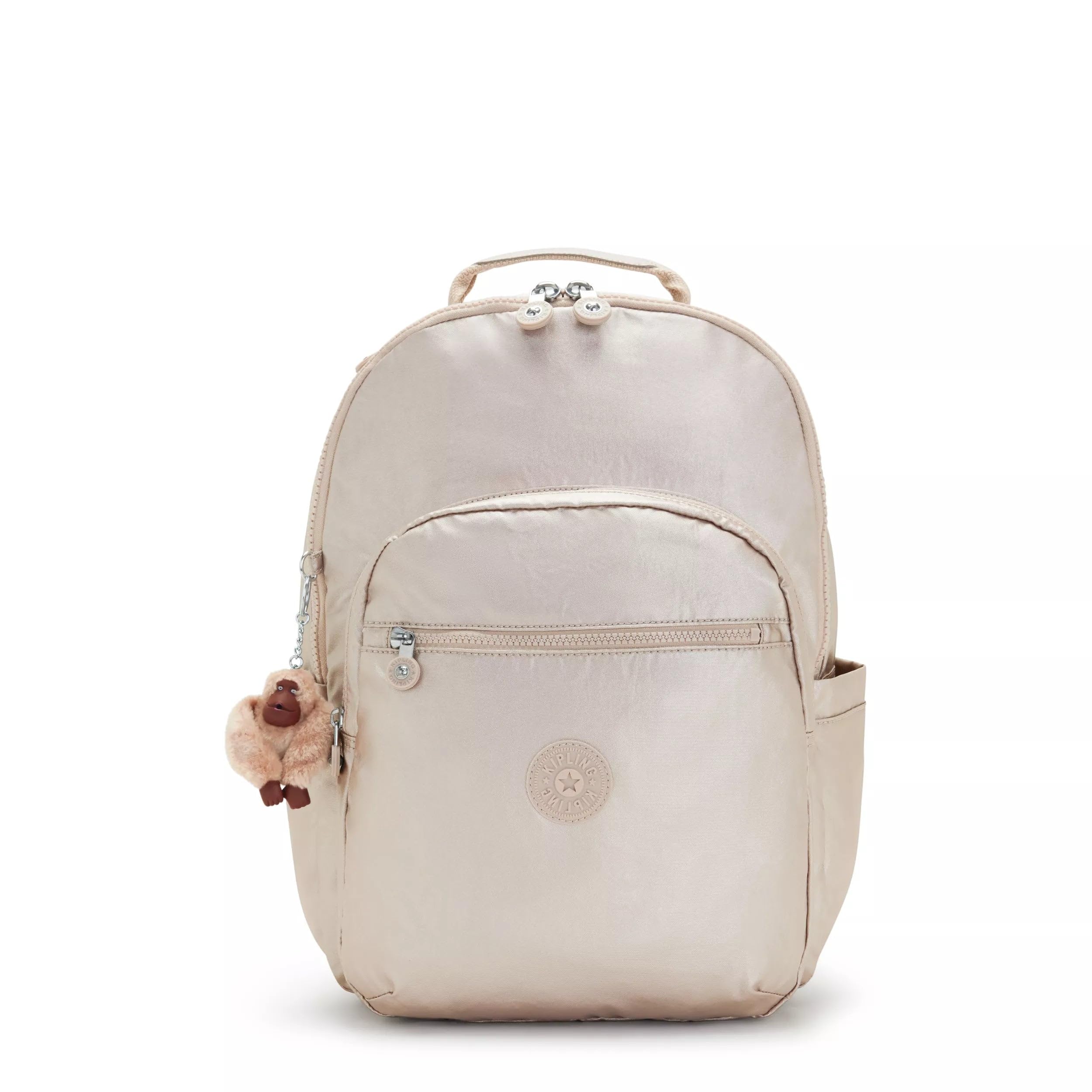Kipling Women's Seoul 15" Laptop Backpack, Durable, Roomy with Padded Shoulder Straps, Built-In Protective Sleeve