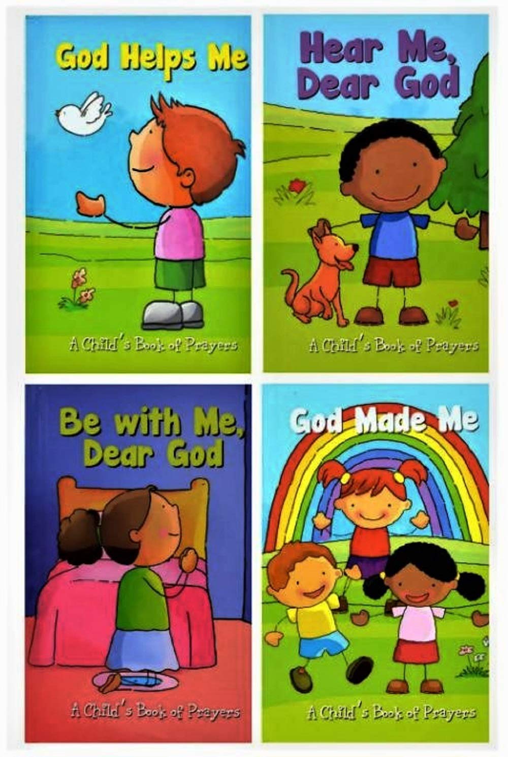 Flowerpot Press A Child's Book of Prayers Colorful Board Books, 4Book Set Amazon.in Office