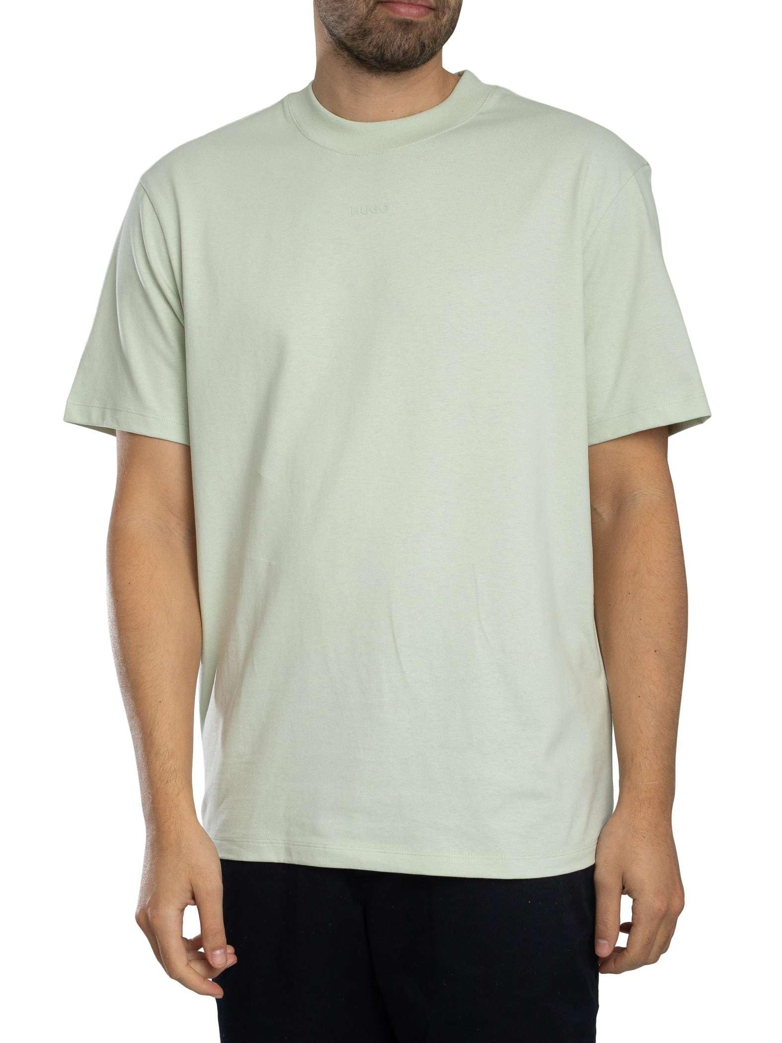 HUGO Hombre Camiseta Con Logo Dapolino, Light/Pastel Green