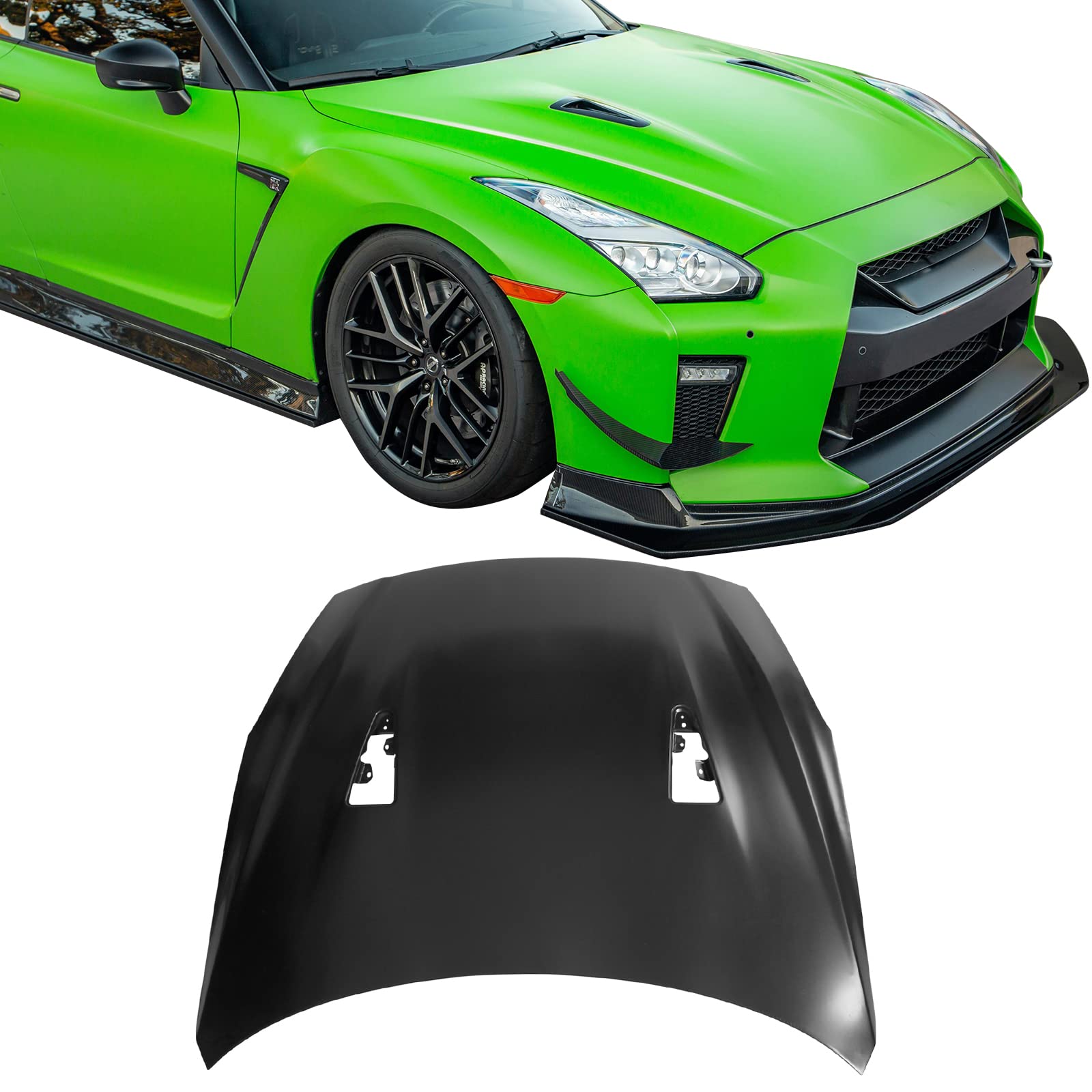 Amazon.com: IKON MOTORSPORTS, Front Hood Compatible with 2009-2024