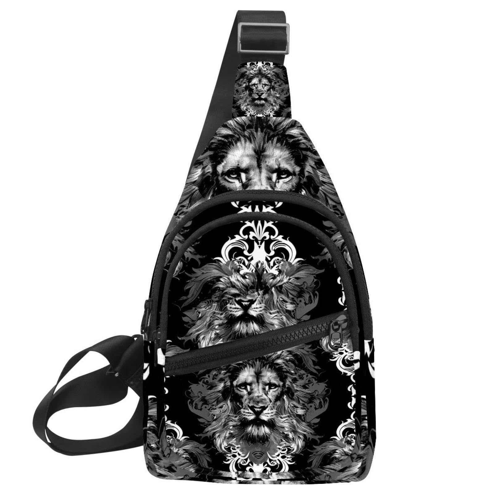 Mochila cruzada con correa ajustable Balck Lion multicolor 7