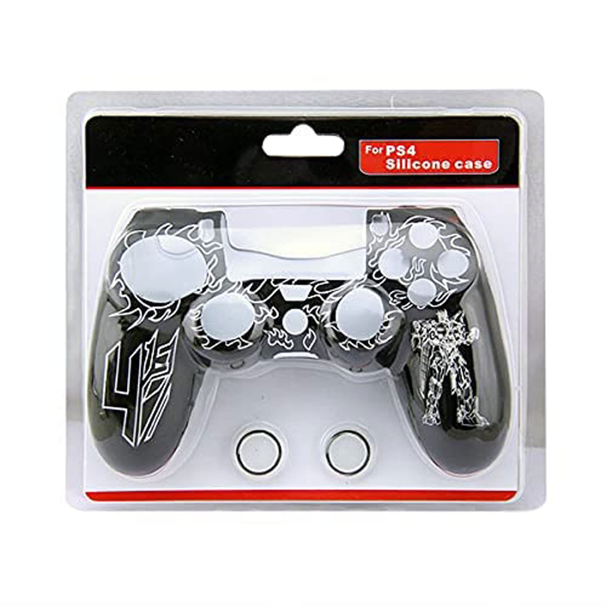 ELTON New Silicone Skin Case for PS4 Controller with Packaging White+Black (B09WH979Y3) Amazon Price History, Amazon Price Tracker