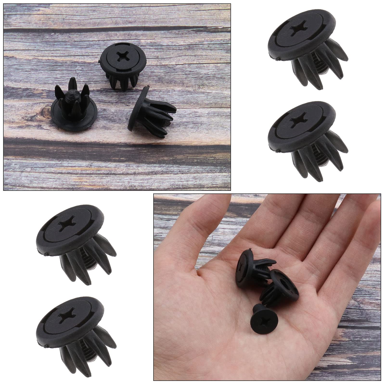 20 Clip Per Passaruota Per Mini Cooper - Plastica Grigia, Compatibili Con R50, R52, R55, R56 - Foto 3