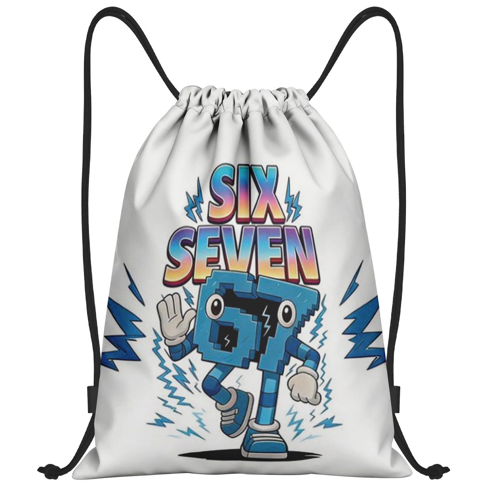 Six Seven Sports Bag Drawstring Bag Six Seven Lightweight