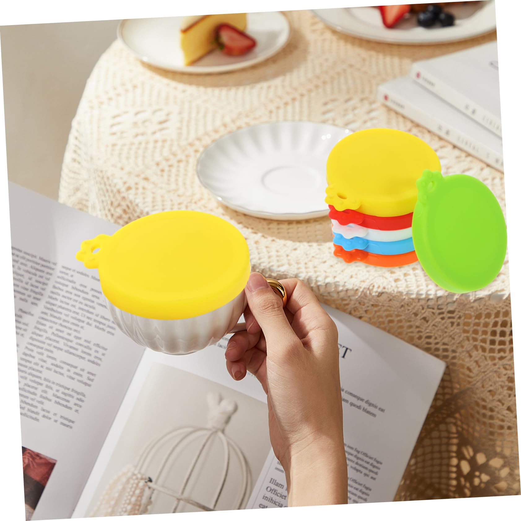 ULTECHNOVO 30pièces Couvercles Silicone Réutilisables Pour Boîtes De Nourriture Et Canettes De Boissons Couvercles Étanches Pour Animaux Et Conserves Lot De