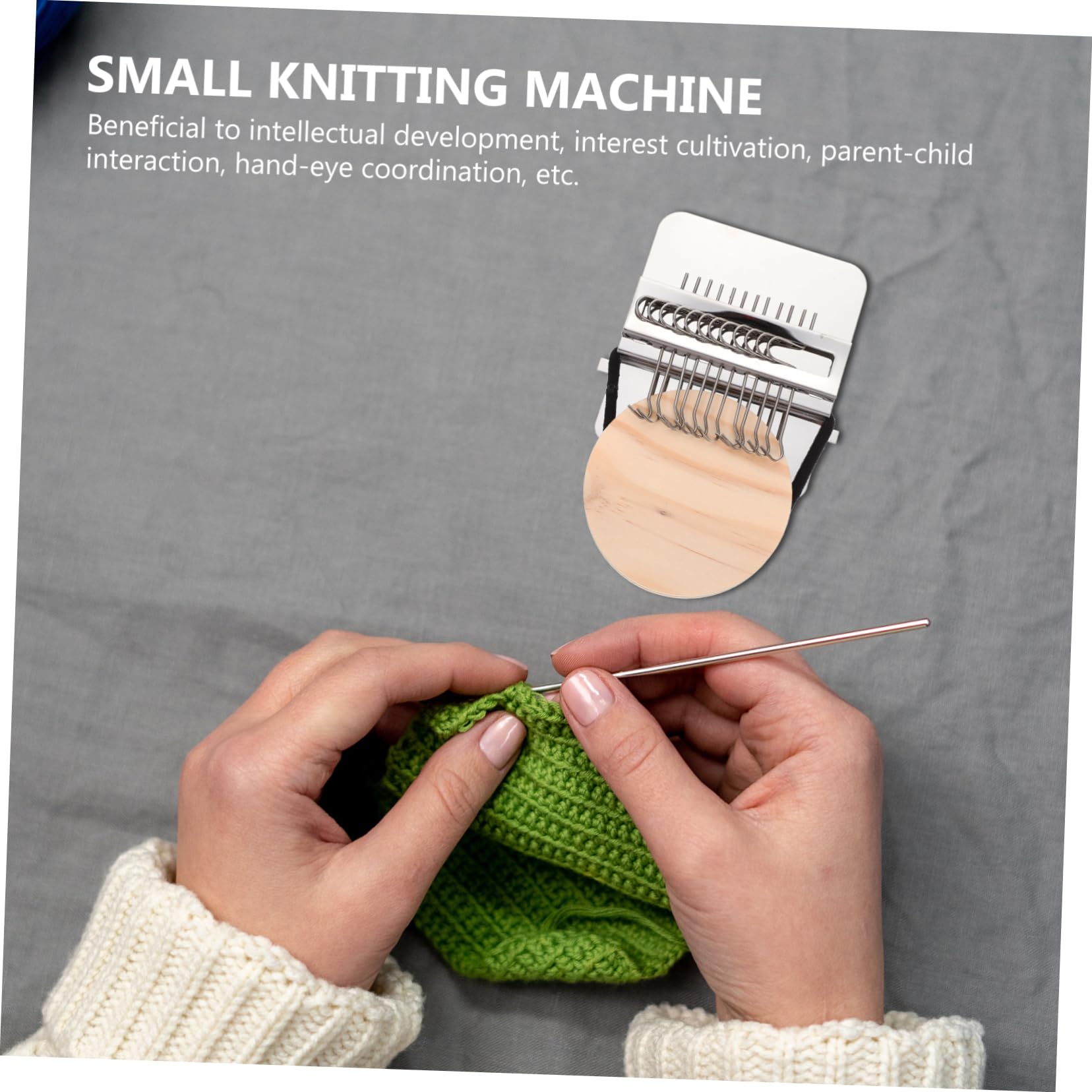 Tofficu 3juegos Telar De Madera Mini Para Tejer Herramienta Para Reparar Jeans y Ropa Accesorios De Costura y Para Principiantes y