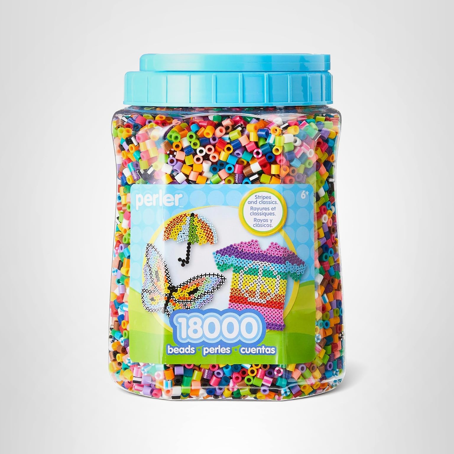 Amazon.com: Perler Beads Bulk Assorted Multicolor Fuse Beads for