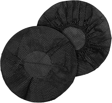 Headphone Ear Covers | 100 PCS Non-Woven Elastic Ear Pad Covers - Secure Earmuffs Covers for Most On-Ear Headphones, Headphone Cover Replacement