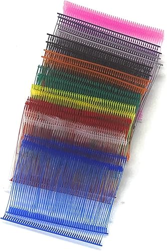 Sujetadores de púas de pistola de etiquetado estándar 3 pulgadas 100 cada uno de diez colores 1000 púas totales