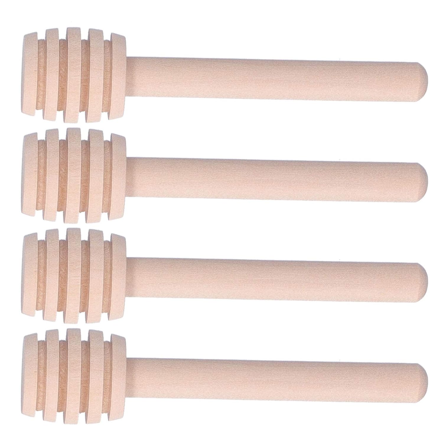 Honey Dipper, Honey Wand Wood Portable 50Pcs Lightweight for Home for