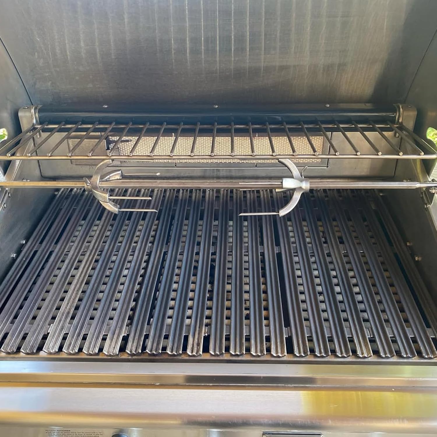 Radiant Tray with Ceramic Rod Replacement for DCS BBQ Grill Parts, Stainless Steel Heat Shield/Grill Heat Deflector for DCS 27DBQ, 36DBQ, 48DBQ, BGA27, BGA36, BGB36, BGB48, DCS48DS-BQRN, 2PCS