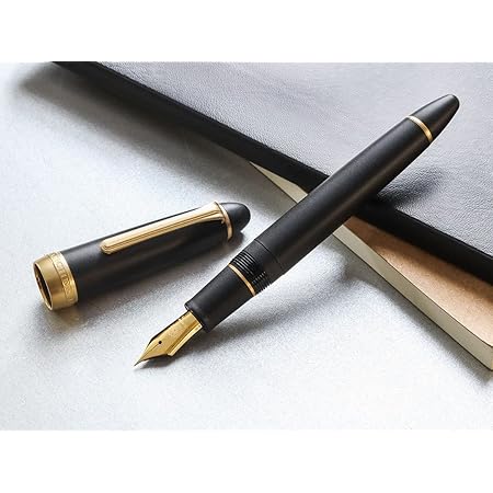 Amazon Wancher 万年筆 サンドマットゴールドii Sand Matte Gold Ii 21金 ペン先 限定品 オリジナルデザイン ワンチャー万年筆 M 中字 万年筆 文房具 オフィス用品