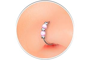 925 Sterling Silver Heart Nose Ring Hoop Nose Jewelry