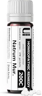 Natrum Muriaticum 200C Homeopathic Remedy, 270 Pellets