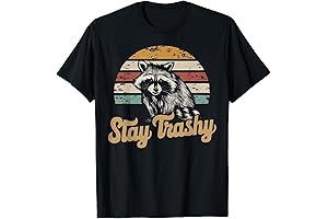Stay Trashy Opossum Raccoon Funny Meme T-Shirt