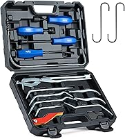 Vista 1 de Orion Motor Tech 17pc Drum Brake Tool Kit, Drum Brake Adjustment Tool with Brake Spring Compressors Remover Installer Pliers Adjusting Spoons &