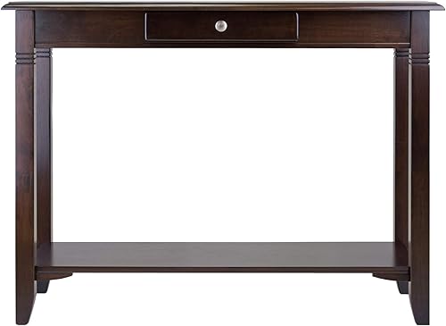 Miniatura 5 de Consola Winsome Nolan con cajón, Madera, Capuccino