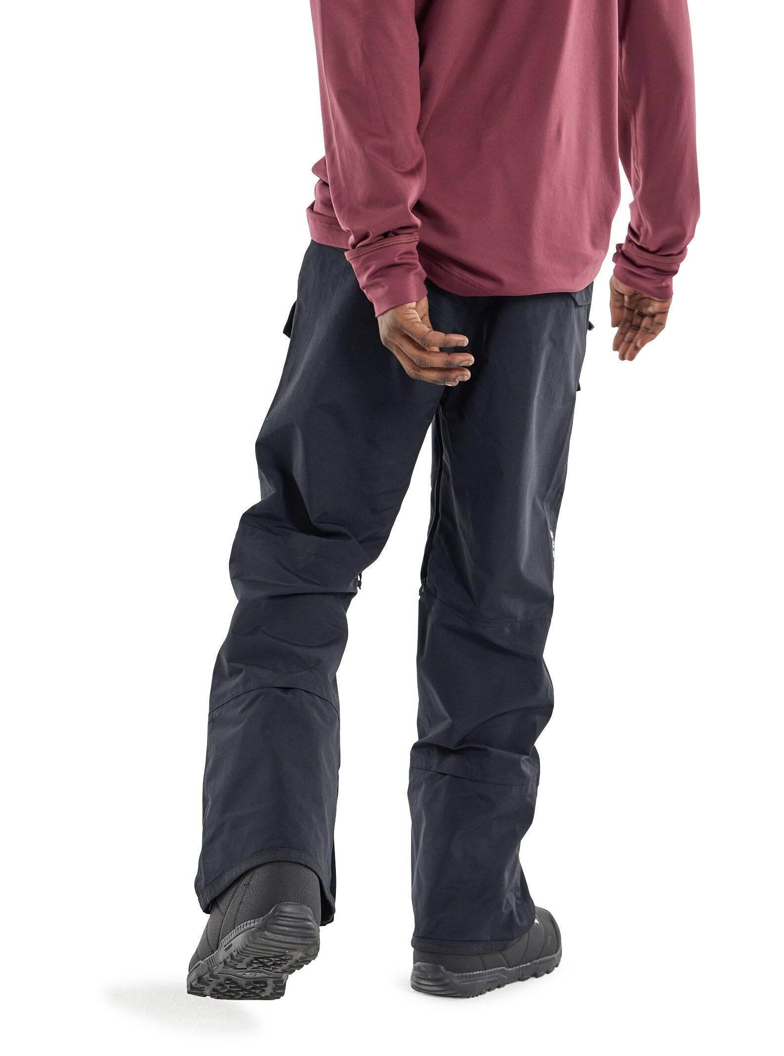 Burton – Pantalón de esquí y Snow Covert 2.0 True Black para hombre, color negro