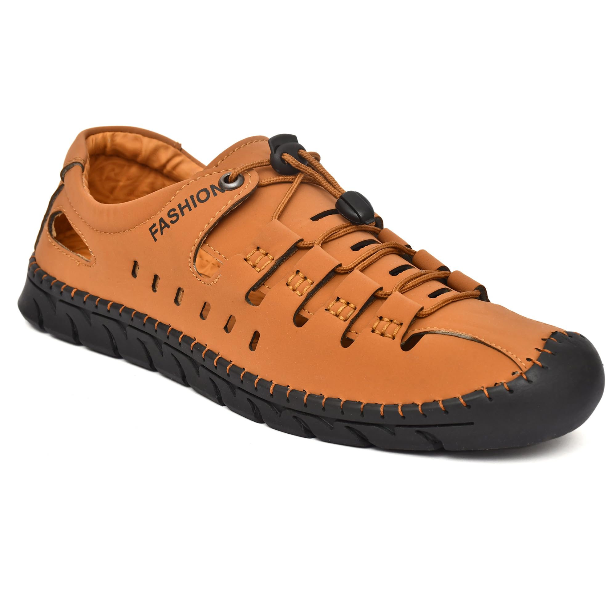 Royal Cruzz Roman Tan Sandal For Mens (B0DF7X5BZD) Amazon Price History, Amazon Price Tracker