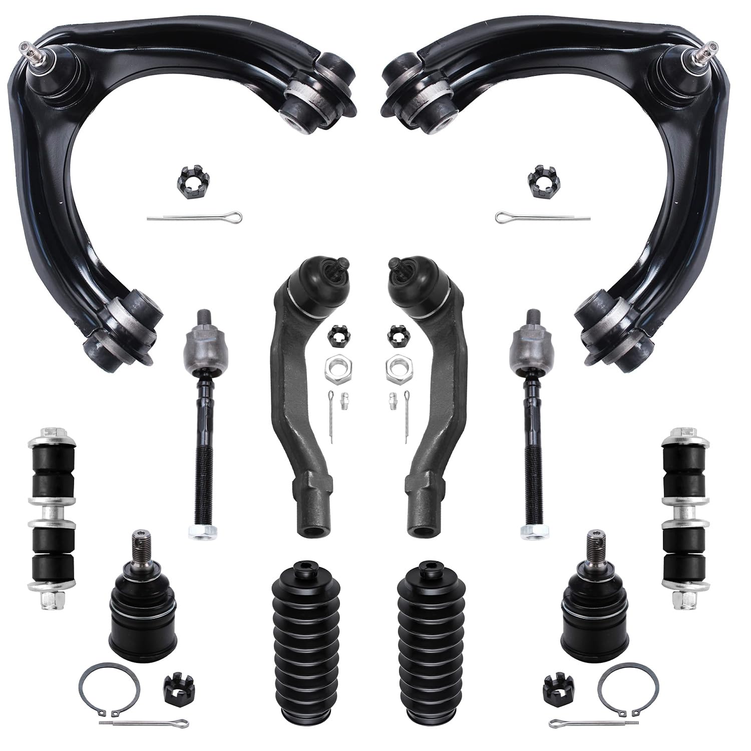 Detroit Axle - Front End 12pc Suspension Kit for 1996-2000 Honda Civic