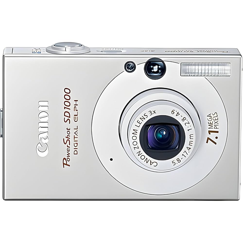 Canon コンパクトカメラ グレー　SDカード入り Canon コンパクトカメラ グレー SDカード入り