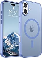 Vista 809 de SUPFINE - Funda magnética para iPhone 13 Pro Max (compatible con MagSafe), (protección contra caídas de grado militar de 10 pies), delgada, Negro
