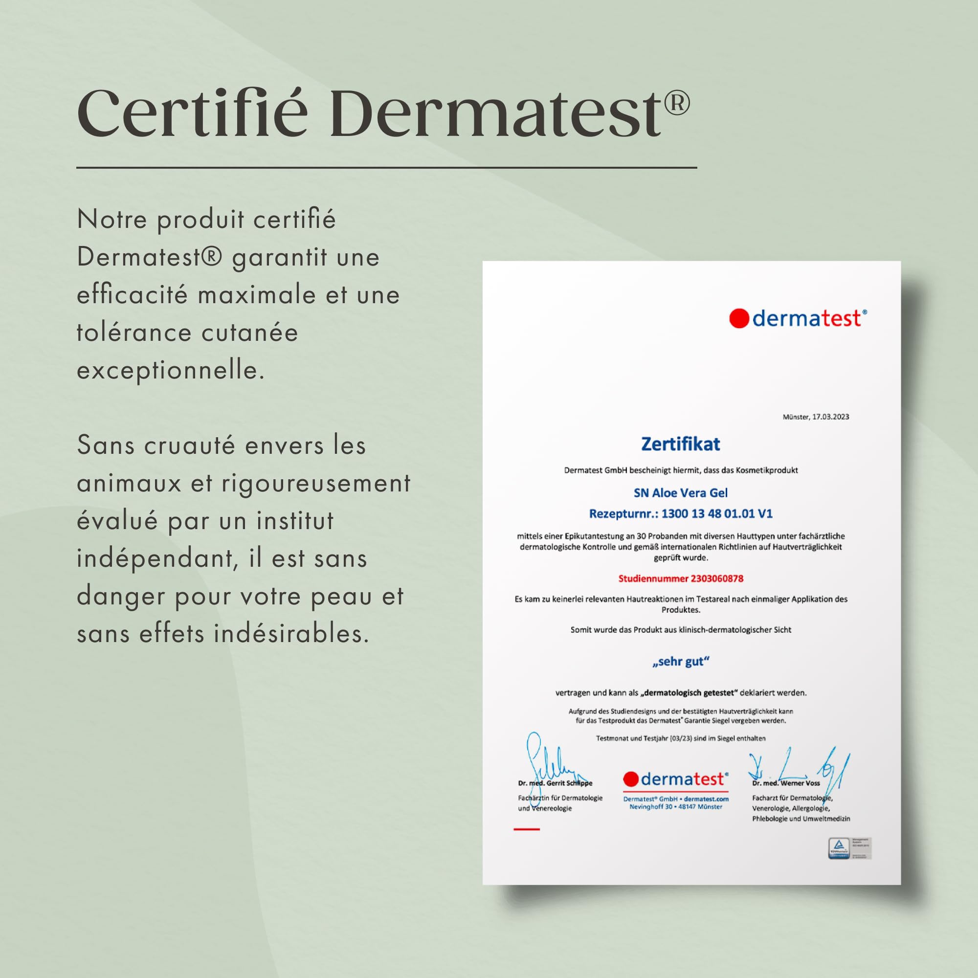 Satin Naturel Gel Aloe Vera Bio 200 ml – 100% Vegan & Cosmétique Naturelle – Gel d’Aloe Vera Concentré – Avec Acide Hyaluronique & Panthénol – After Sun & Soin Hydratant Visage, Corps & Cheveux