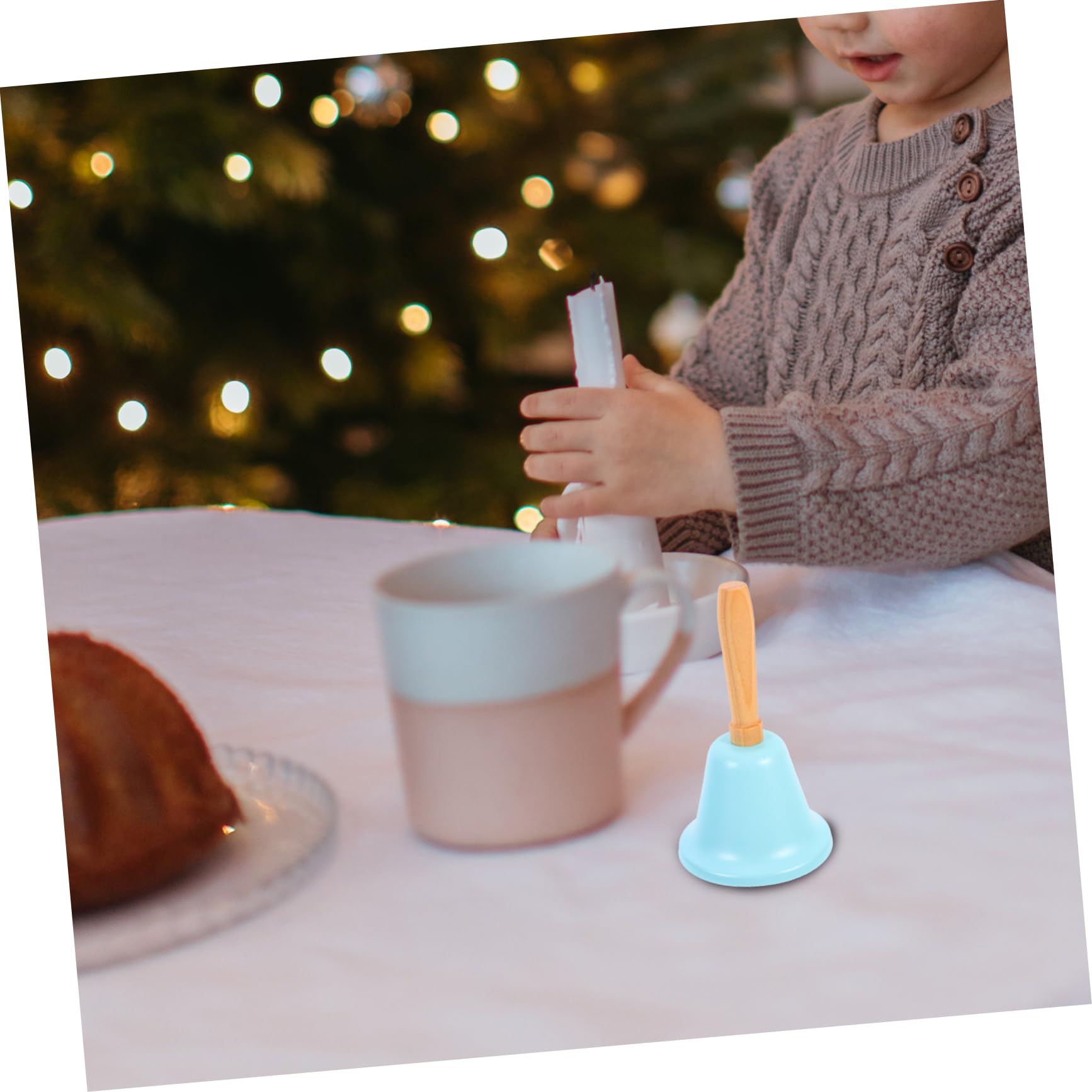 Piccole campane di Natale, campane appese di Natal Campanello a mano, servizio di regali di Natale da 4 pezzi