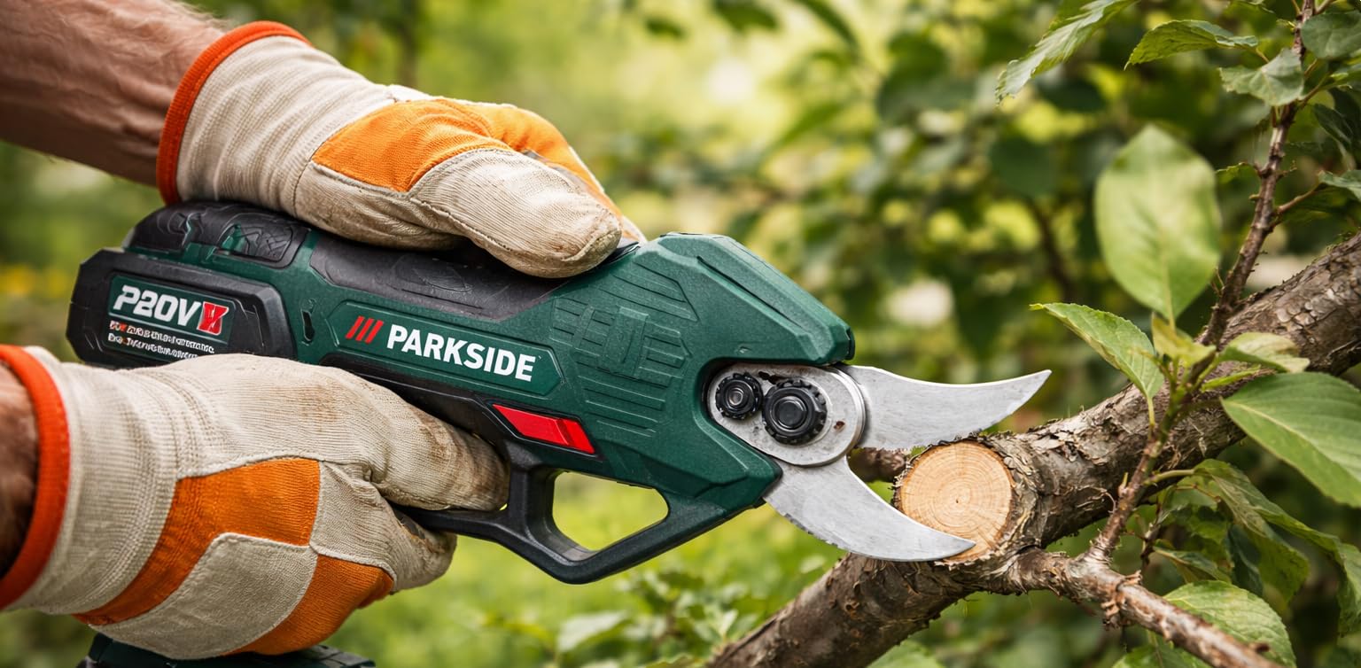 Offerta per cesoie Parkside PAAS 20-Li 20 V con batteria/caricabatterie, compatibile con tutti i dispositivi X20 V Team