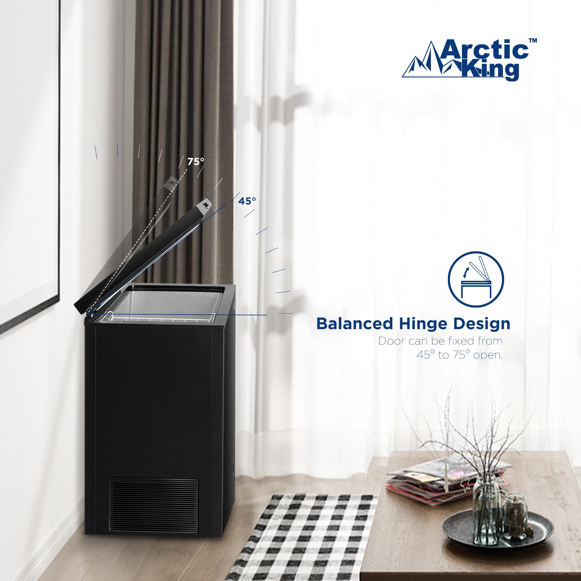 Arctic King Arc050s0arbb 5.0 Cu.Ft Chest Freezer on Fridge.com - View 3