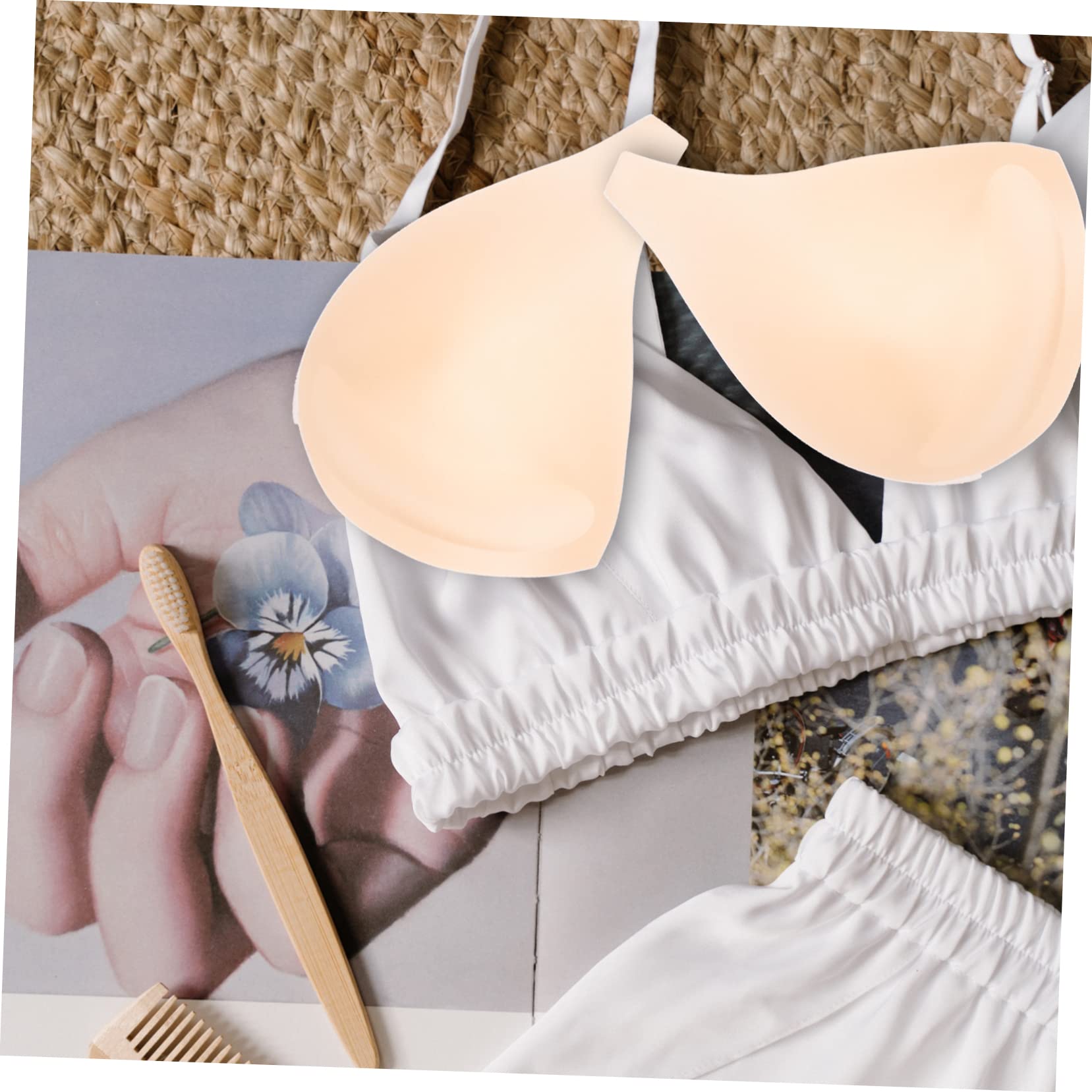 GALPADA Portavasos Para Traje De Baño Inserciones De Sujetador Insertos De Traje De Baño Sujetadores Lactancia Sujetadores De Lactancia Cojines Sujetador Poliéster