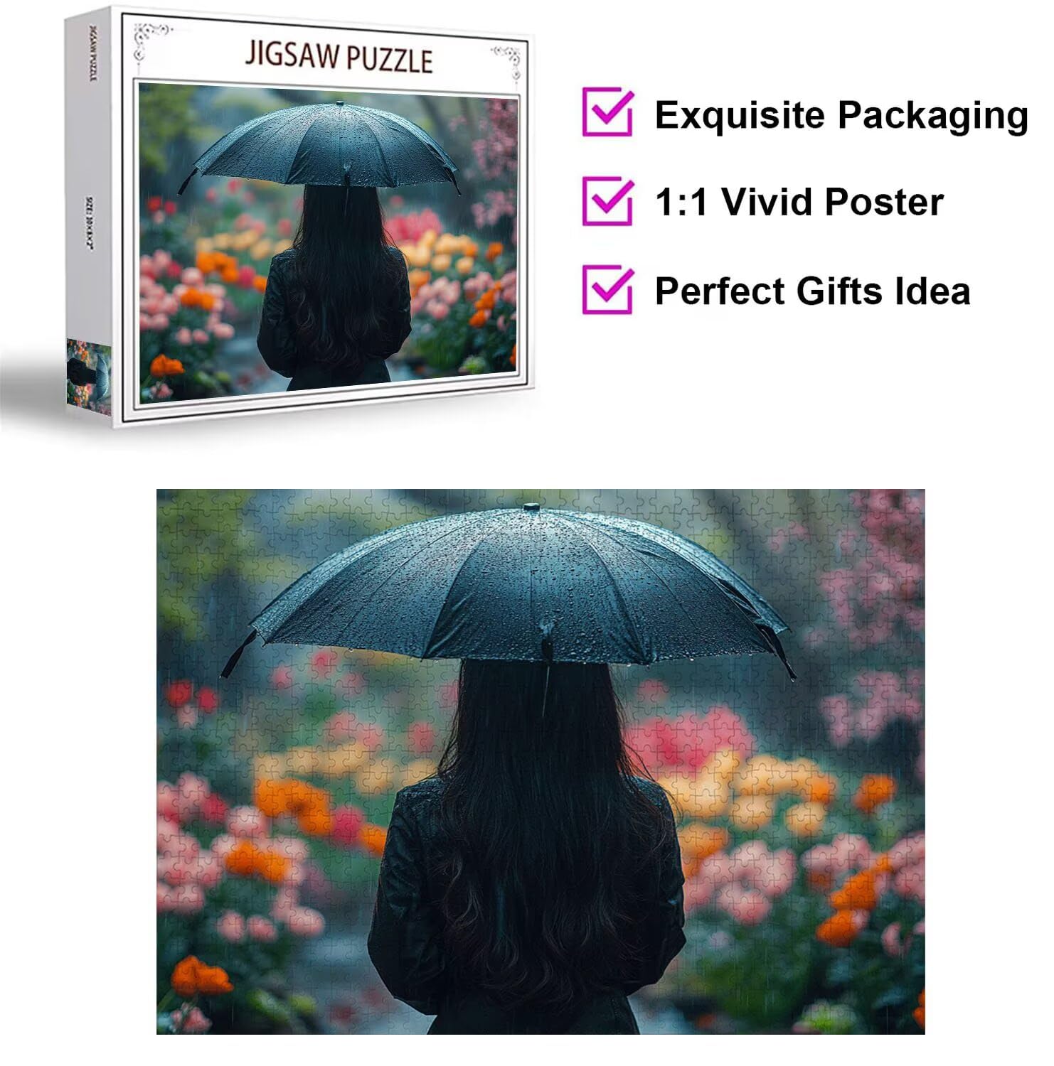 5000 sztuk puzzli dla dorosłych parasol, n-894