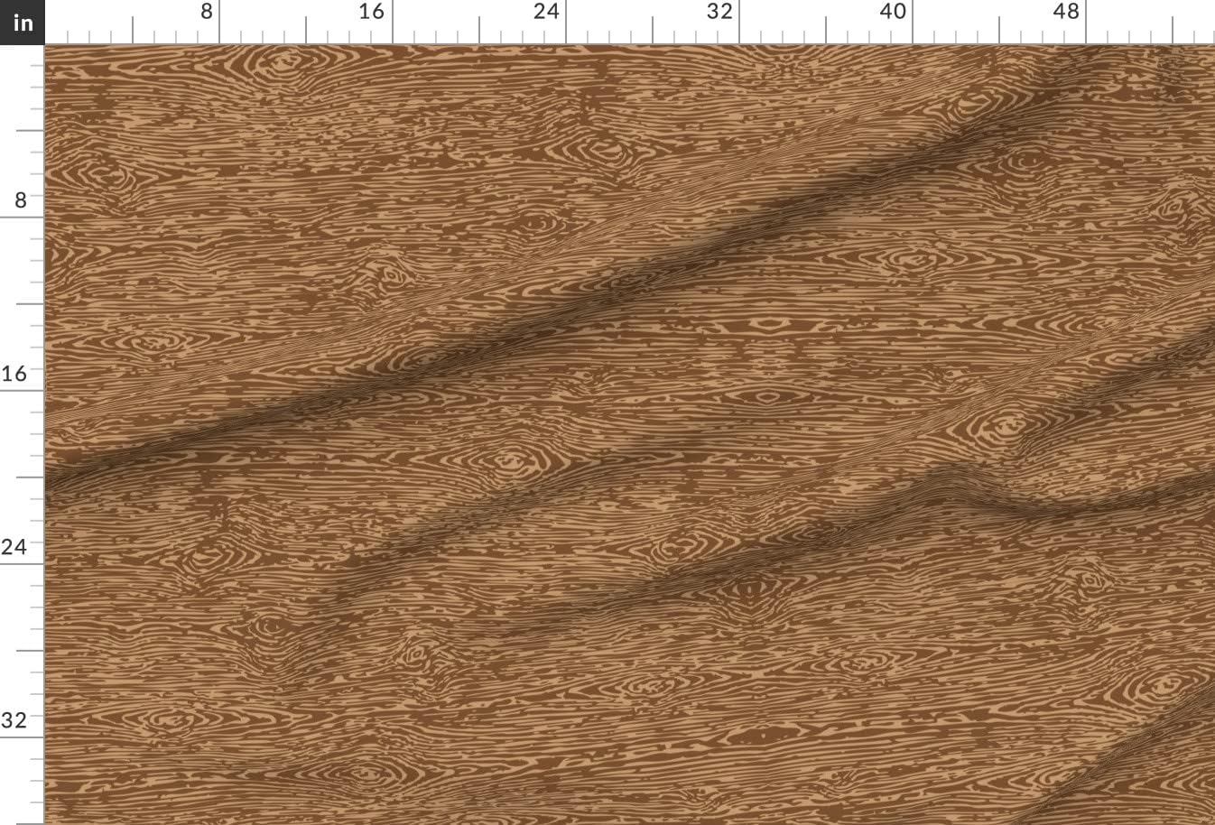 Spoonflower Fabric - Brown Wood Grain Nature Printed on Minky Fabric Fat Quarter - Sewing Baby Blankets Quilt Backing Plush