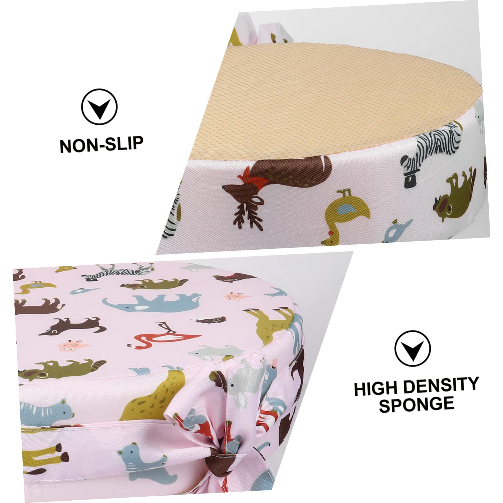 IMIKEYA 2 Uds Sillas Con Almohadilla Elevadora Asiento Portátil Para Pequeños Asiento Para Pequeños Trona Elevadora Silla Alta Para Bebé Asiento De Coche Tela De Algodón