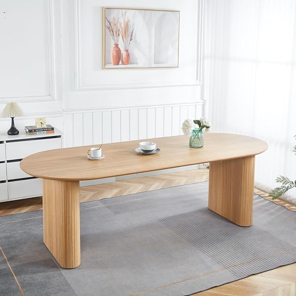 Graceful Oval Kitchen Table Ideas for Stylish Dining 59 Mid-Century Oak Extendable Dining Table