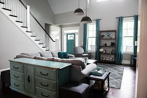 Miniatura 4 de Steel Lighting Co. Melrose - Lámpara colgante | Montaje en techo | Cúpula redonda de 18 pulgadas | Estilo moderno contemporáneo de granja fabricado