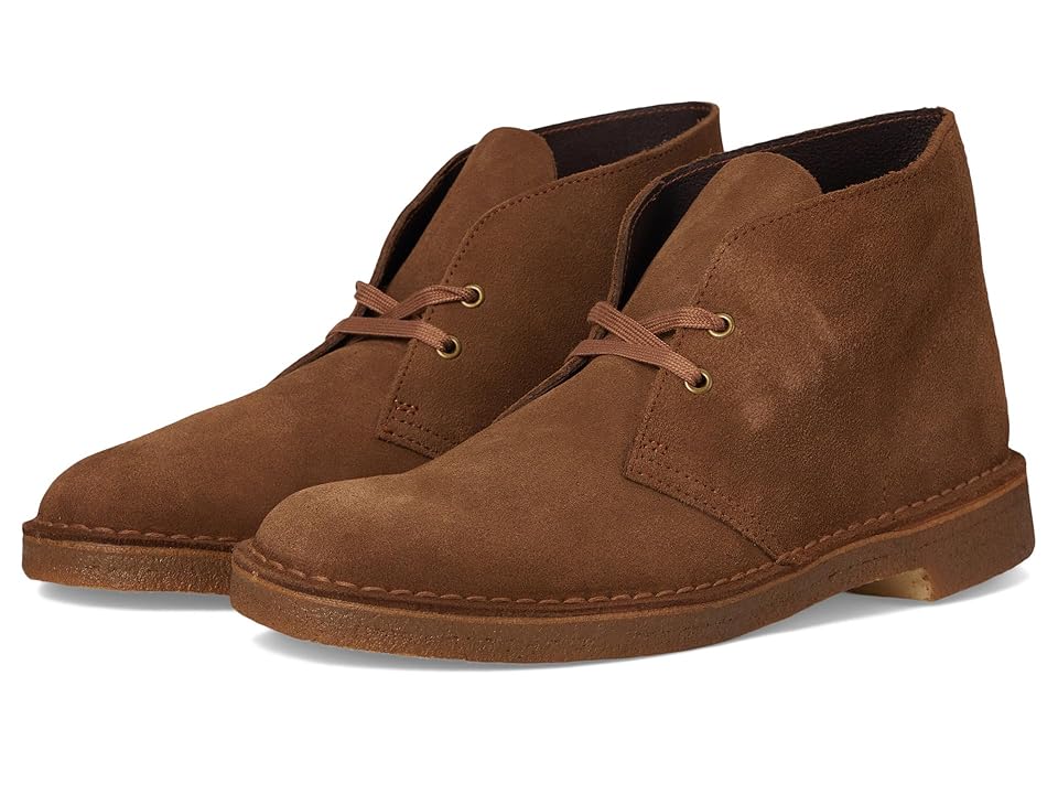 Clarks Desert Boots Men’s Lace-up Boots Cola Suede 1 : 8.5 D – Medium