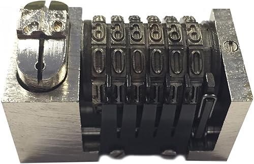 Miniatura 4 de Máquina de numeración de 6 dígitos de Heidelberg Molino de viento de tipografía hacia atrás