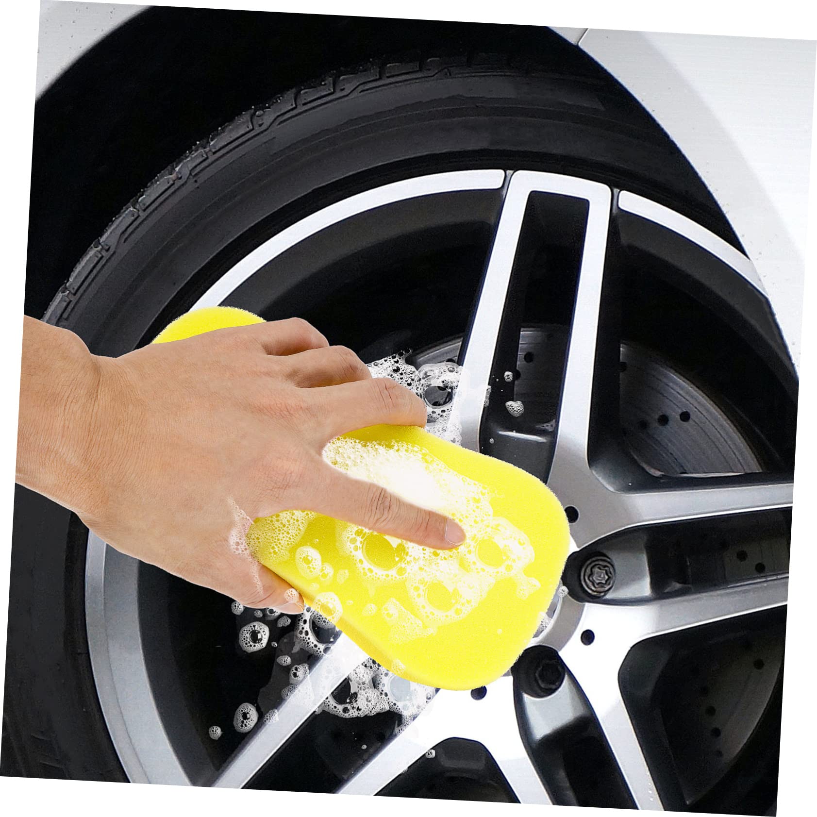 PRETYZOOM 4 Ensembles Éponge De Nettoyage Multi Fonctionnelle Microfibre Lot de Éponges Absorbantes pour Lavage De Véhicules Bureau Et Maison Nettoyage sans Rayures 10 Pièces * 4