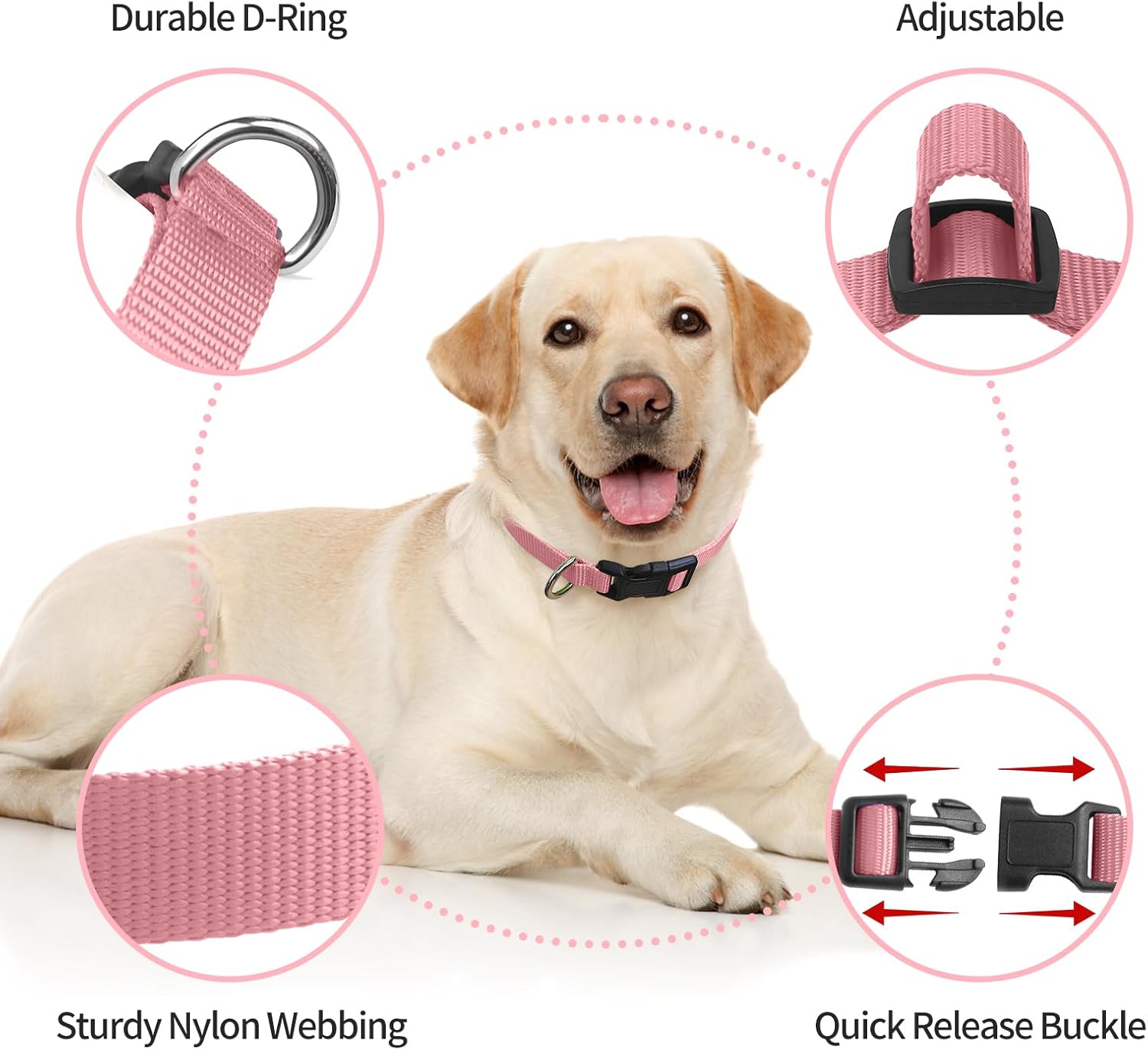 Dog Training Collar (10-120lbs) 3300Ft IPX7 Waterproof Training Collar for 2 Dogs with Beep, Vibration, Static and Boost Static, 4 in 1 Dog Bark Collar with Remote for Small Medium Large Dogs