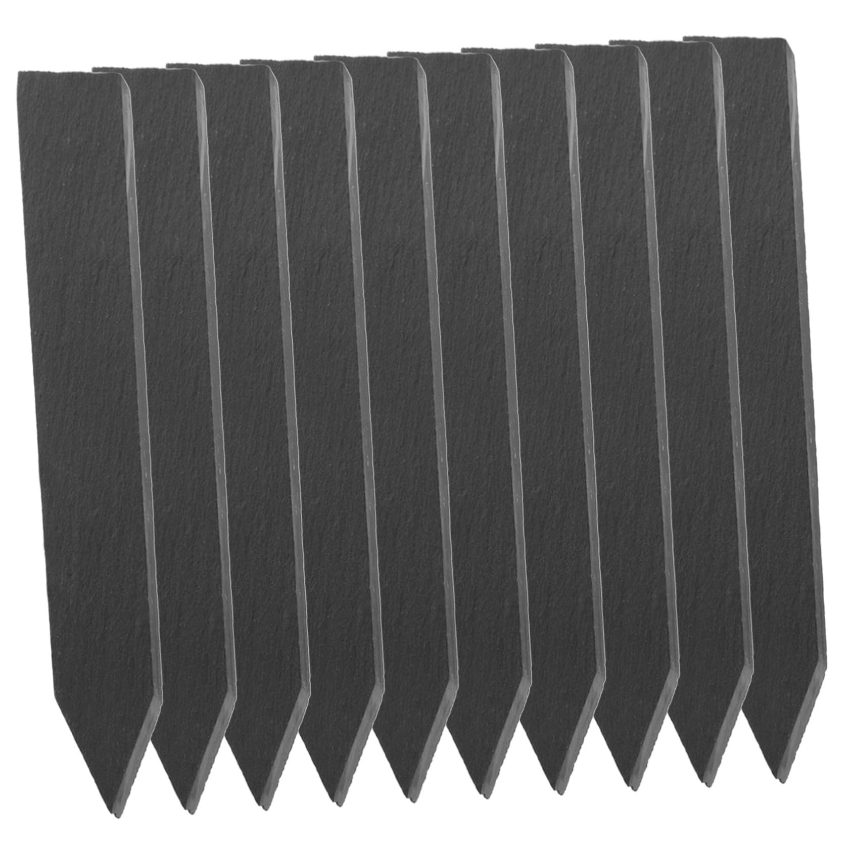 ibasenice 2 Ensembles Étiquettes Ardoise Pour Plantes Marqueurs Durables Pour Jardin Et Semis Faciles À Écrire Et Insérer 10 Pièces * 2